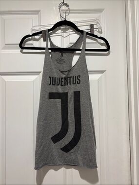 Juventus Grey Logo Tank Top